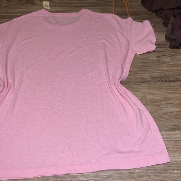 🌴 Aerie breezy t shirt palm tree pink NWT - Picture 5 of 6